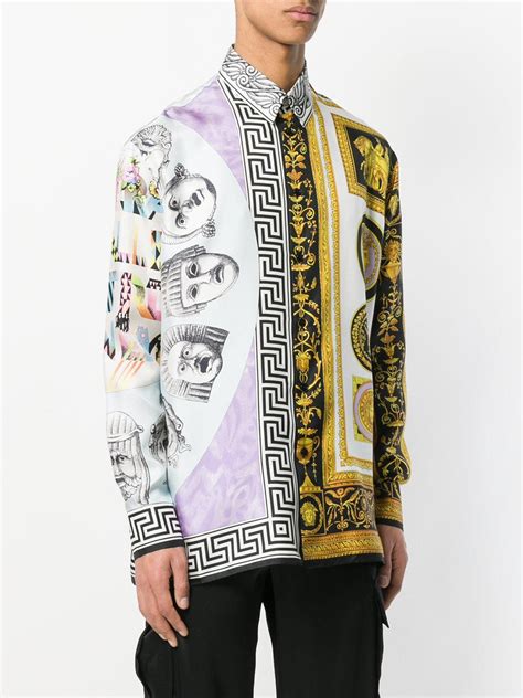 versace medusa mens clothing|Versace Medusa shirt men's uk.